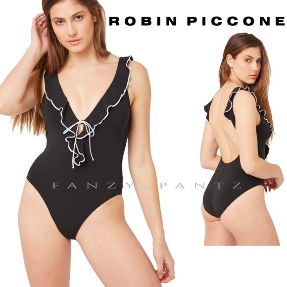 malia ruffle one piece swimsuit